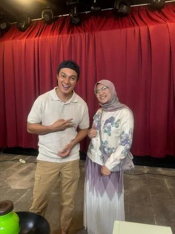 Icabeee berkolaborasi dengan Baim Wong